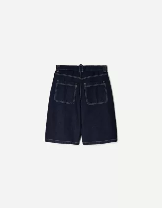 Bermudas skater denim Navy