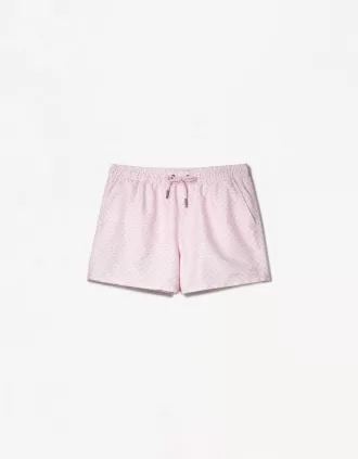 Boardshorts regulares con estampado Pink