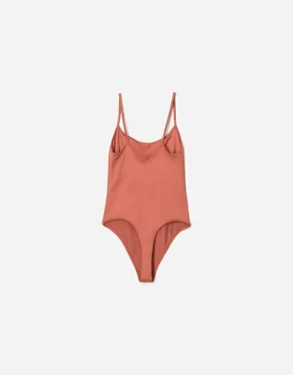 Body sin mangas Brown