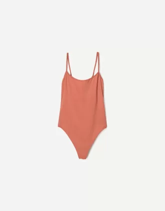 Body sin mangas Brown