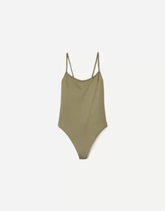 Body sin mangas Khaki
