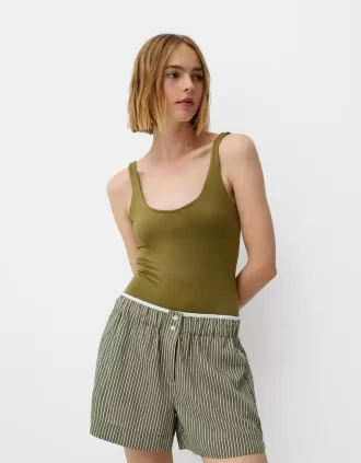 Body sin mangas Green