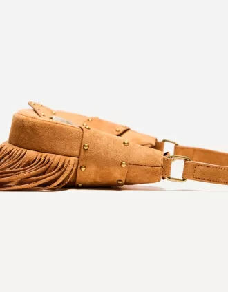 Bolso con flecos Leather