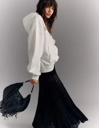 Bolso con flecos Black