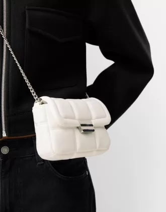 Bolso mini acolchado White