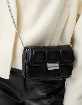 Bolso mini acolchado Black