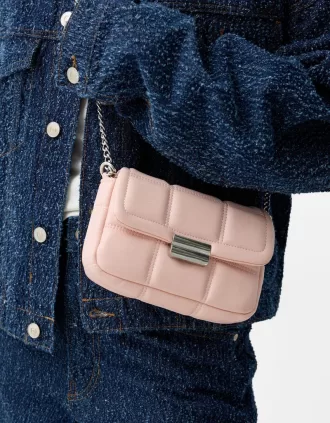 Bolso mini acolchado Pink