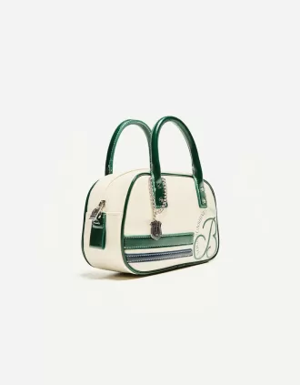 Bolso mini bowling White