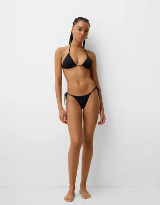 Braguita de bikini triangular Black
