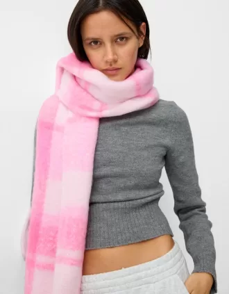 Bufanda a cuadros Pink