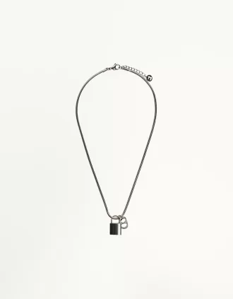 Cadena de acero colgante Silver