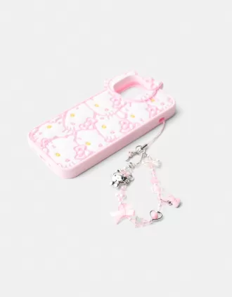 Cadena para móviles Hello Kitty Mania Pink