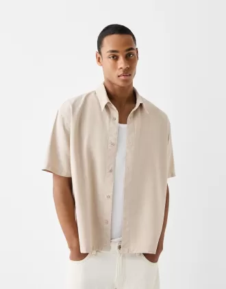 Camisa rustica manga corta Sand