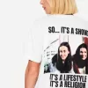 Camiseta Gilmore Girls de manga corta con estampado White