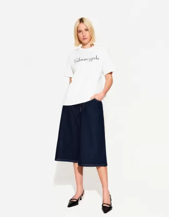 Camiseta Gilmore Girls de manga corta con estampado White