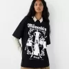 Camiseta Måneskin de manga corta Black