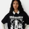 Camiseta Måneskin de manga corta Black