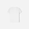 Camiseta de algodón grueso de manga corta Grey
