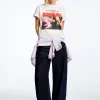 Camiseta de manga corta Sweat Charli xcx & Troye Sivan White Camiseta de manga corta Sweat Charli xcx & Troye Sivan White