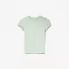 Camiseta de manga corta con cuello redondo Green