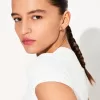 Camiseta de manga corta con cuello redondo Off white