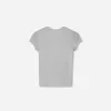 Camiseta de manga corta con cuello redondo Grey Camiseta de manga corta con cuello redondo Grey