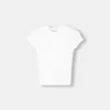 Camiseta de manga corta con cuello redondo Off white