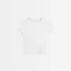 Camiseta de manga corta con cuello redondo Grey