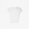 Camiseta de manga corta con cuello redondo Grey Camiseta de manga corta con cuello redondo Grey