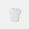 Camiseta de manga corta con cuello redondo Grey