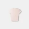 Camiseta de manga corta con cuello redondo Pink Camiseta de manga corta con cuello redondo Pink