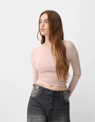 Camiseta de manga larga Pink