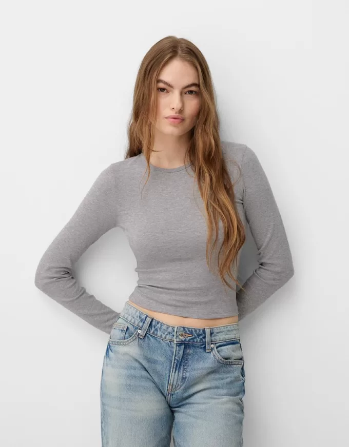 Camiseta de manga larga Grey