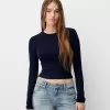 Camiseta de manga larga Navy