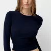 Camiseta de manga larga Navy