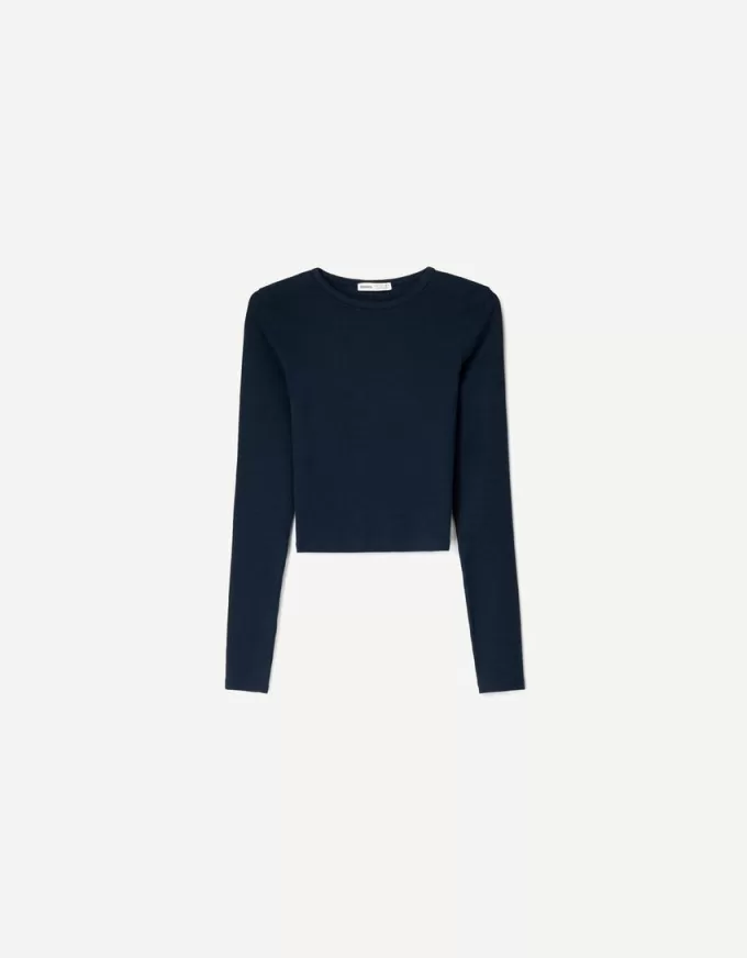 Camiseta de manga larga Navy