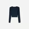 Camiseta de manga larga Navy