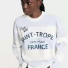 Camiseta de manga larga con estampado Off white