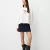 Camiseta de manga larga con estampado Off white