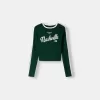 Camiseta de manga larga con estampado Green