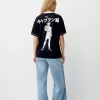 Camiseta deportiva Captain Tsubasa de manga corta Navy