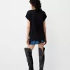 Camiseta estampada sin mangas Black