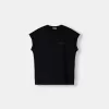 Camiseta estampada sin mangas Black