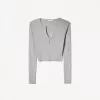 Camiseta henley de manga larga Grey