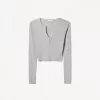 Camiseta henley de manga larga Grey