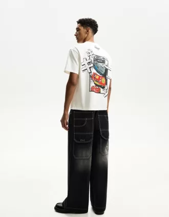 Camiseta manga corta Cars White