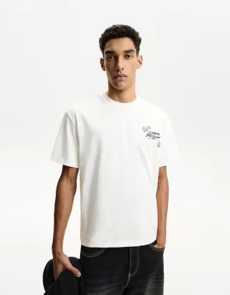 Camiseta manga corta Cars White