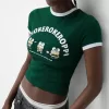Camiseta manga corta Kerokeroderoppi Green