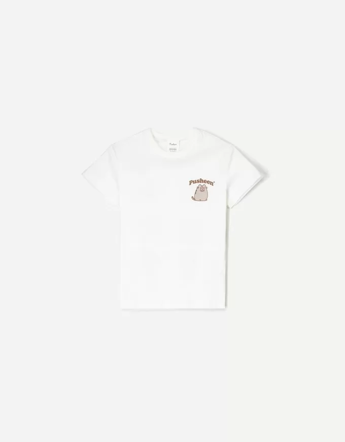 Camiseta manga corta Pusheen White Camiseta manga corta Pusheen White