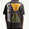 Camiseta manga corta con estampado Grey